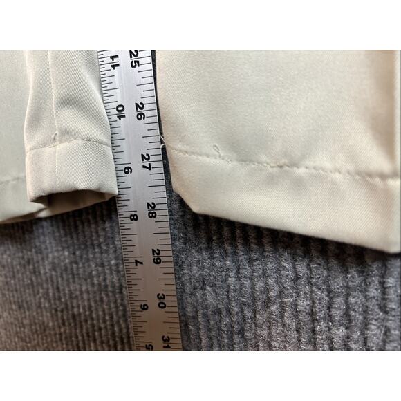 Vintage Haggar Mens Pleated Chino Dress Pants Size 42 Tan Preppy Business Office - Picture 8 of 10